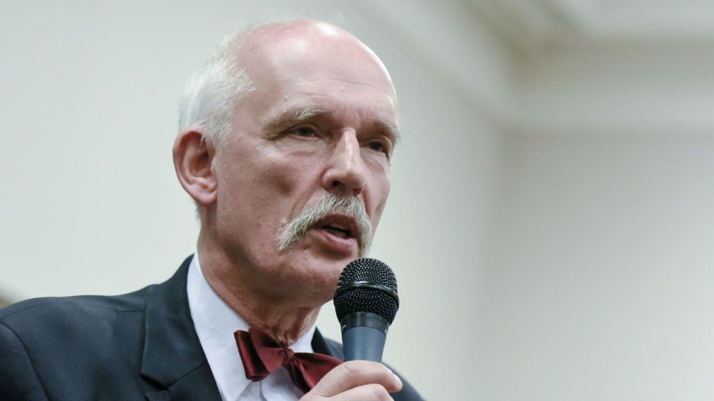 Janusz Korwin-Mikke usunięty z Facebooka