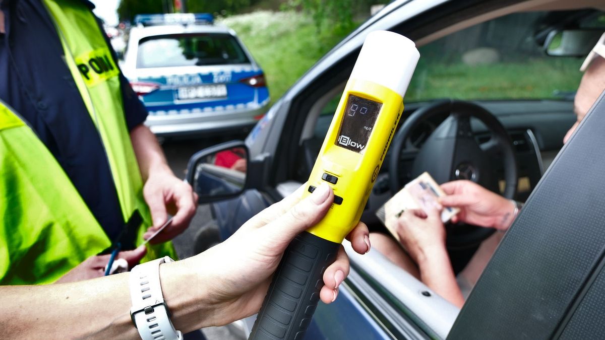Badanie trzeźwości kierowców