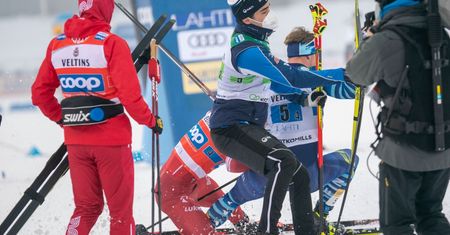Nagrali to! Rosjanin wpadł w szał po porażce. Dyskwalifikacja w Lahti