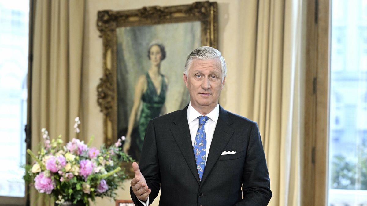 Temporary
Belgium's King Philippe delivers a speech, ahead of Belgium's National Day, during a recording at the Royal Palace in Brussels, Wednesday, July 16, 2025. (Didier Lebrun/Pool Photo via AP)
Didier Lebrun