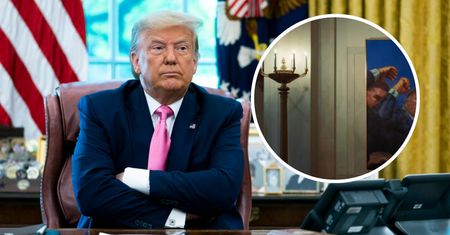 Najpierw złoto, teraz obrazy. Czym Trump zastąpił portret Obamy w Białym Domu?