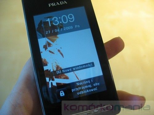 Cellna recenzja: LG Prada II z zegarkiem Bluetooth 3