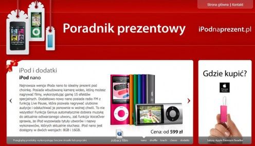 iPodNaPrezent.pl - pomoże wybrać odpowiedniego iPoda