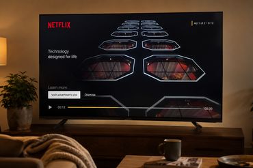 Przerwa reklamowa w serwisie Netflix