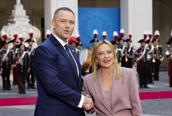 Karol Nawrocki w Rzymie. Spotkanie z premier Włoch i papieżem