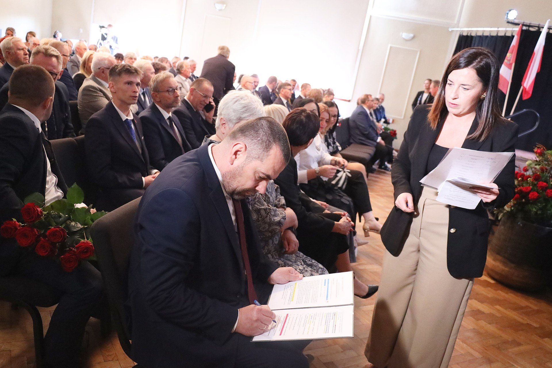 Prof. dr hab. Leszek Romanowski z tytułem Honorowego Obywatela Śremu