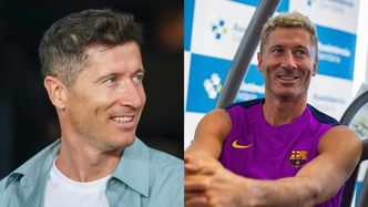 Robert Lewandowski pochwalił się KOLEJNYMI FOTKAMI w nowym kolorze włosów: "Powrót do pracy". Korzystna zmiana?