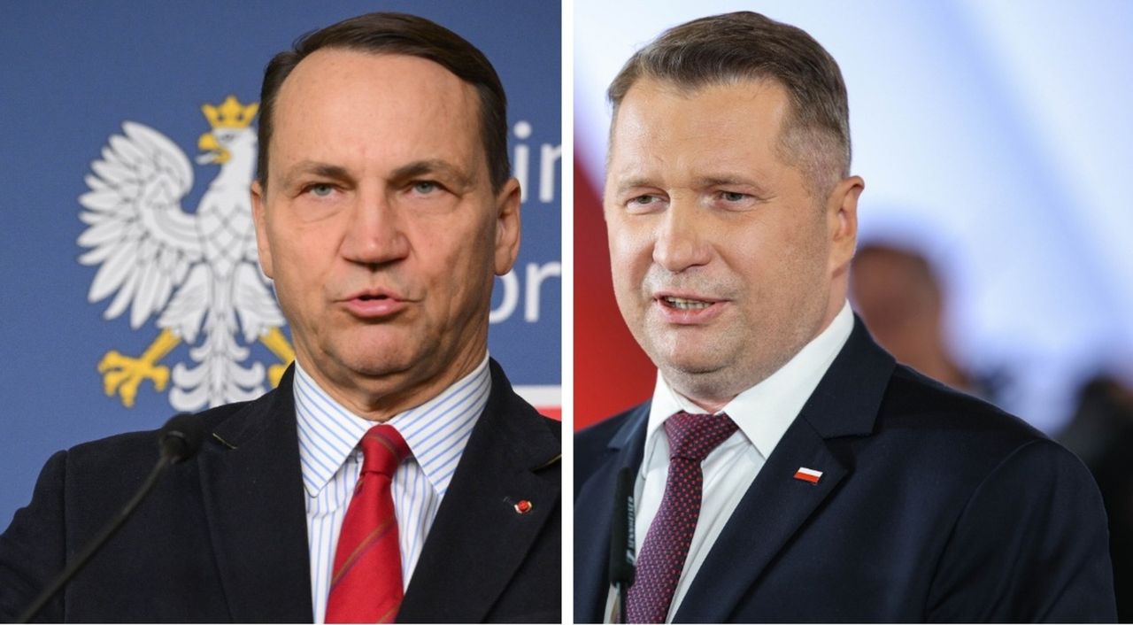 Złośliwy wpis Sikorskiego. Napisał o Czarnku i Afganistanie