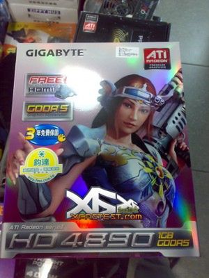 Gigabyte Radeon HD 4890 - premiera 6 kwietnia 1