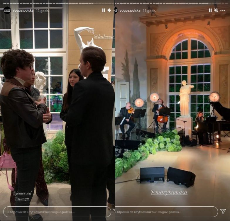 Celebrytki dokazują na evencie "Vogue'a"