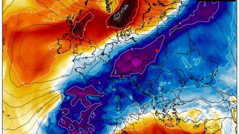 Pogoda. Ostatni atak zimy? Wiosna spóźni się o tydzień (Wxcharts.com)