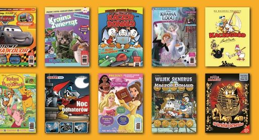 Wydawnictwo Egmont przedłużyło globalną umowę z Disney na czasopisma dla dzieci