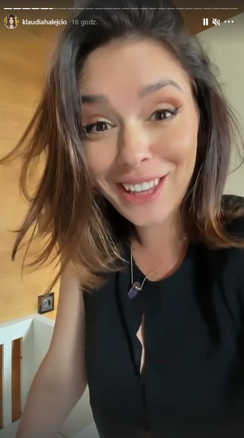 Klaudia Halejcio pokazuje wnętrza domu 