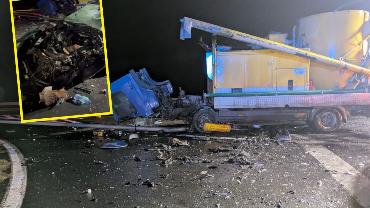 Wypadek na obwodnicy. Poszkodowanych zostało pięć osób