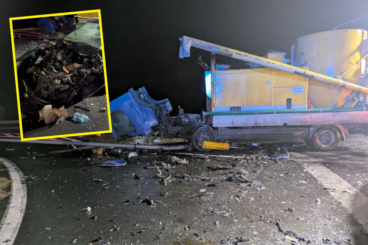 Koszmarny wypadek pod Śremem. Policja publikuje nagranie "ku przestrodze"