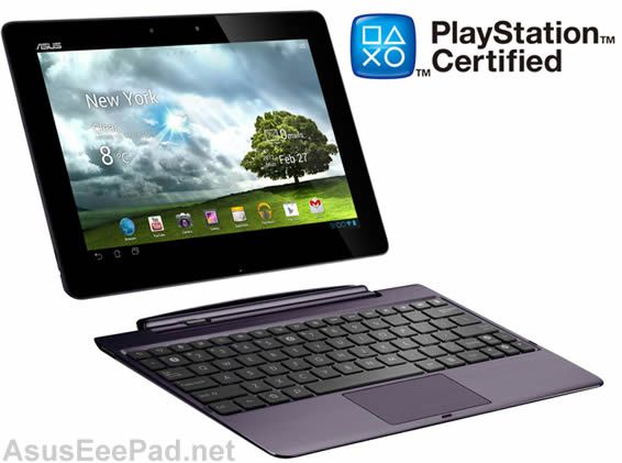 Tablety Asusa z certyfikatem PlayStation