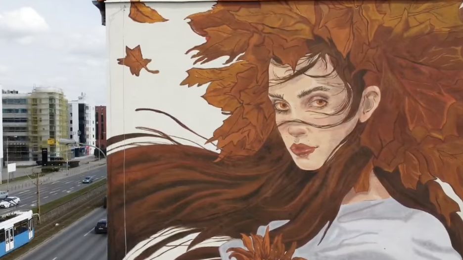 mural Białoruś