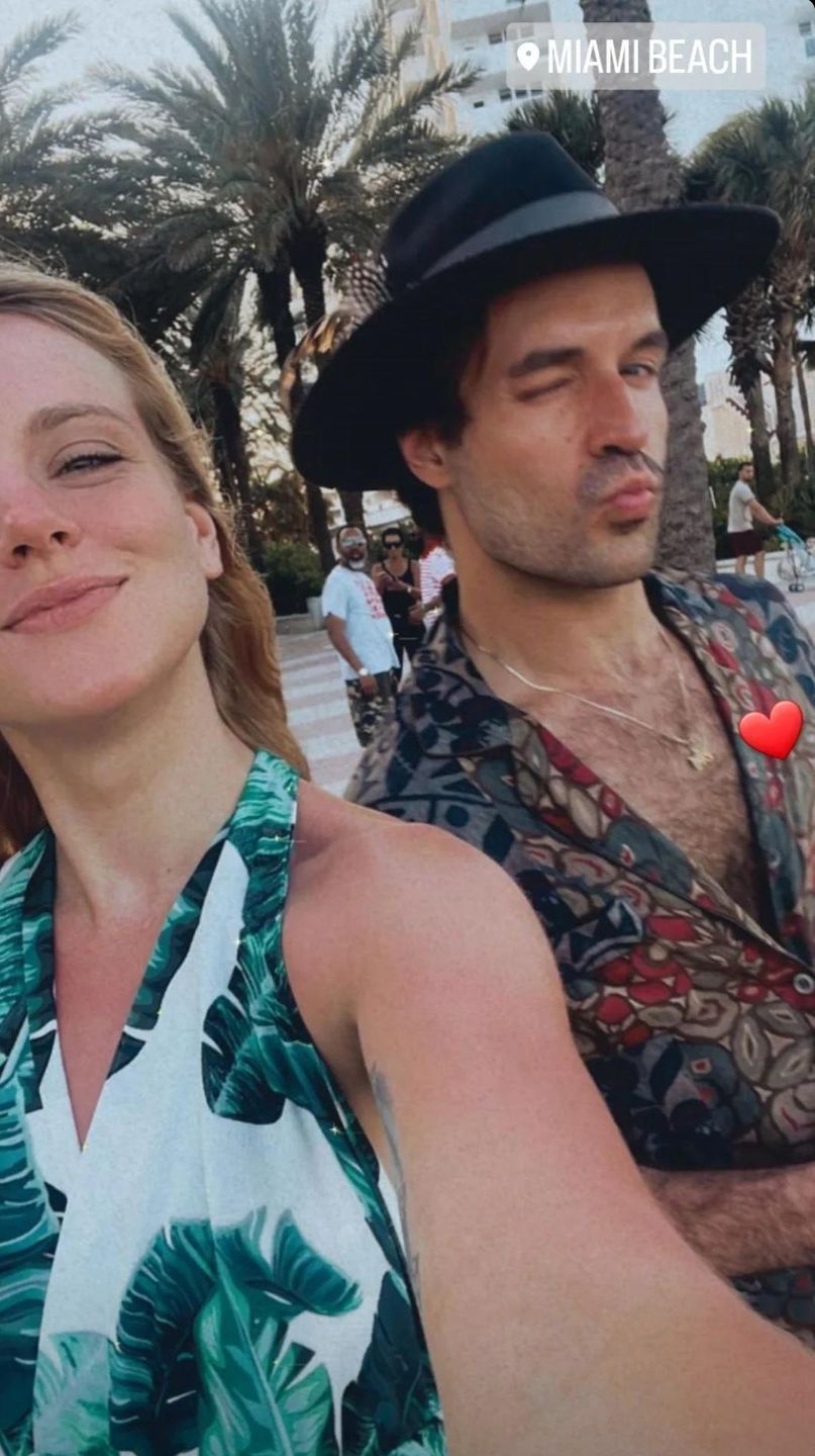 Piotr Stramowski na wakacjach w Miami