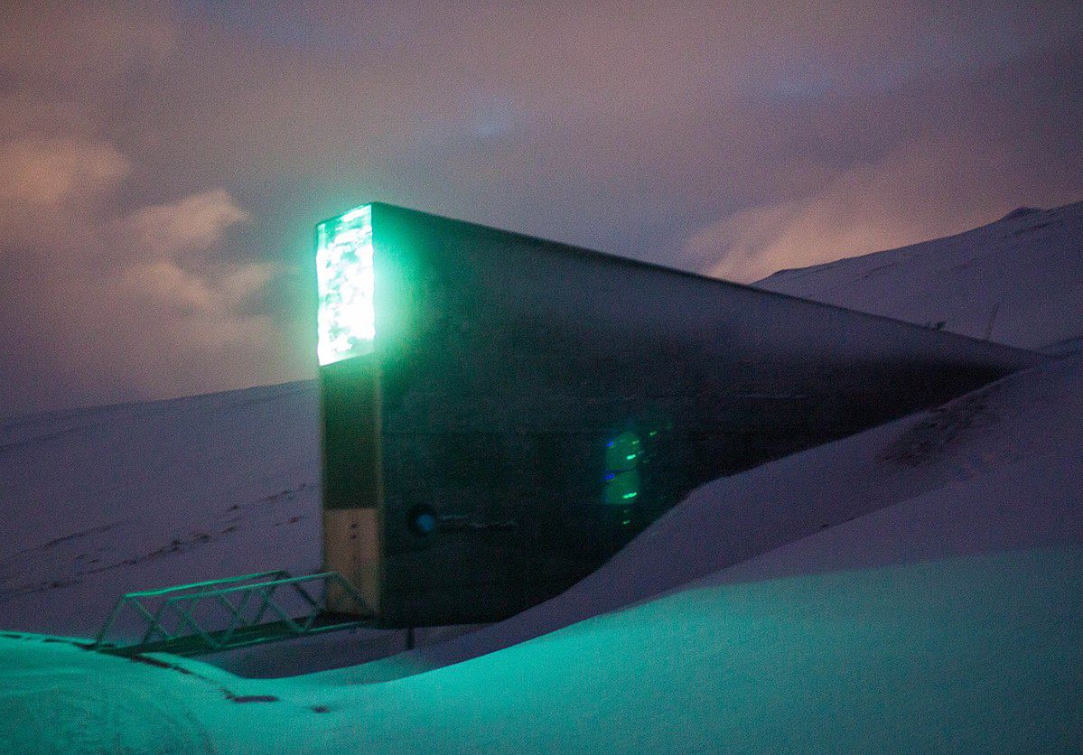 "Skarbiec zagłady" na wyspie Spitsbergen. Trafiają tu próbki z całego świata