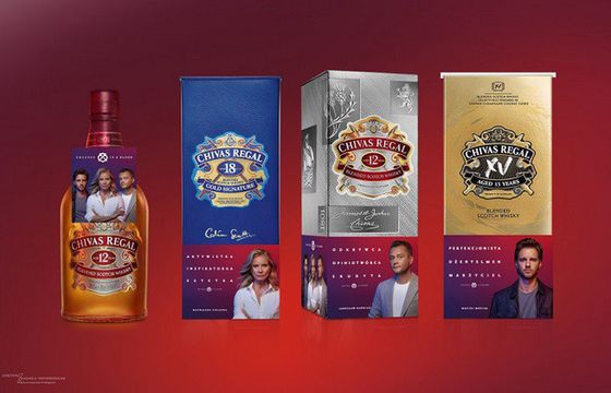 Cielecka, Kużniar i Musiał w kampanii Chivas Regal