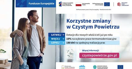 Czyste Powietrze z nowymi zasadami. Łatwiej o dotację