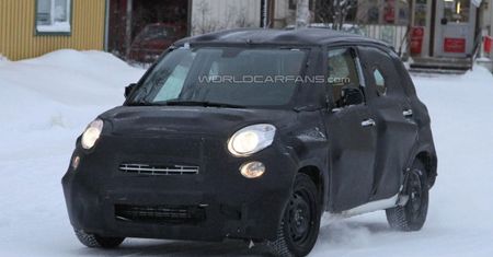 Rywal Mini Countryman - Fiat ElleZero (L0) na zdjęciach szpiegowskich