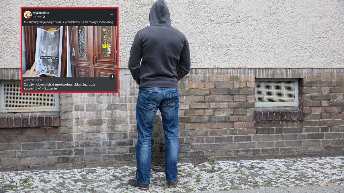 Szczecin: Mieszkańcy nagrywają osoby robiące siku w klatkach schodowych
