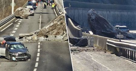 Runęły głazy w Alpach. Wśród odciętych także Polacy