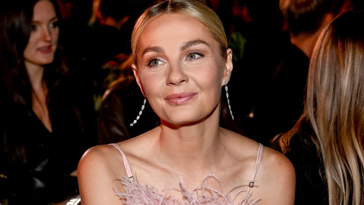 Małgorzata Socha pokazała się w cekinowej spódnicy