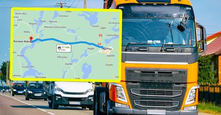 Pasażer na gapę wbrew własnej woli. Przejechał tak prawie 20 km