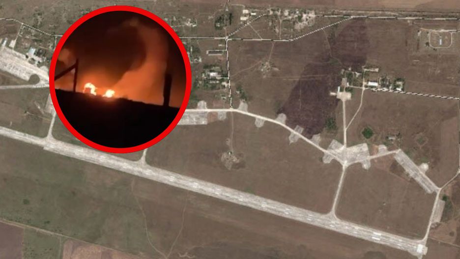 Zaatakowano lotnisko wojskowe na Krymie