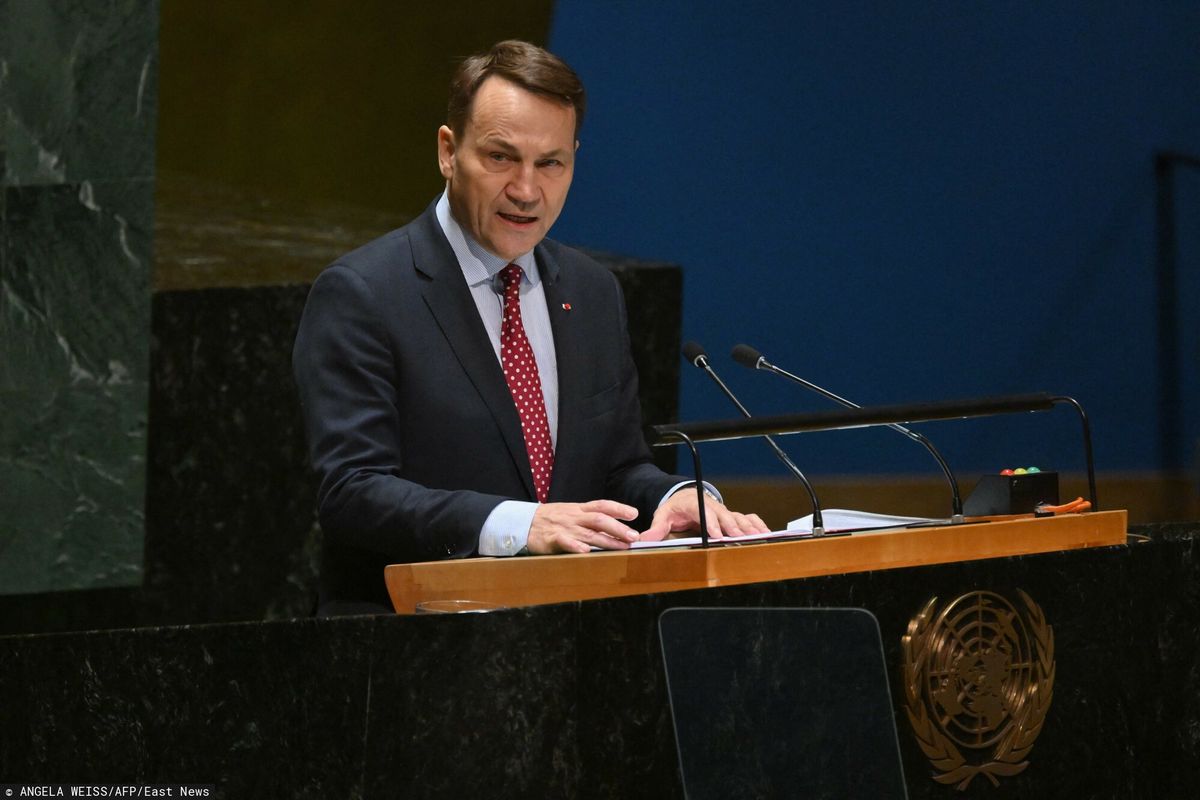 Wystąpienie ministra Radosława Sikorskiego w ONZ