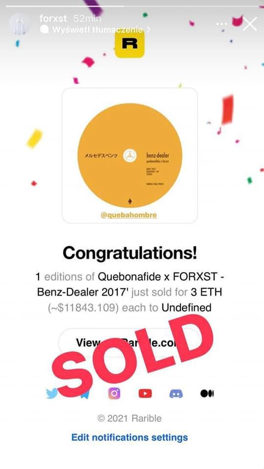 "Benz-Dealer" z 2017 roku został sprzedany 