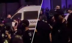 Nocne starcia w Winnicy. Próbowali odbić mężczyzn z rąk TCK