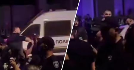 Nocne starcia w Winnicy. Próbowali odbić mężczyzn z rąk TCK