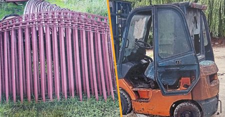 Wjechali lawetą na teren firmy i wywozili jej majątek. Policji powiedzieli, że mają zgodę