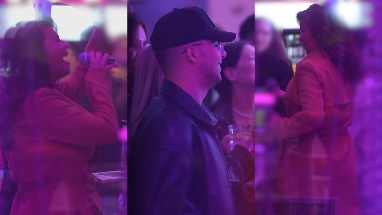 Edyta Górniak WYWIJA NA AFTERPARTY w Sopocie, śpiewając Rihannę, a zachwycony Allan podryguje z dziewczyną (WIDEO)