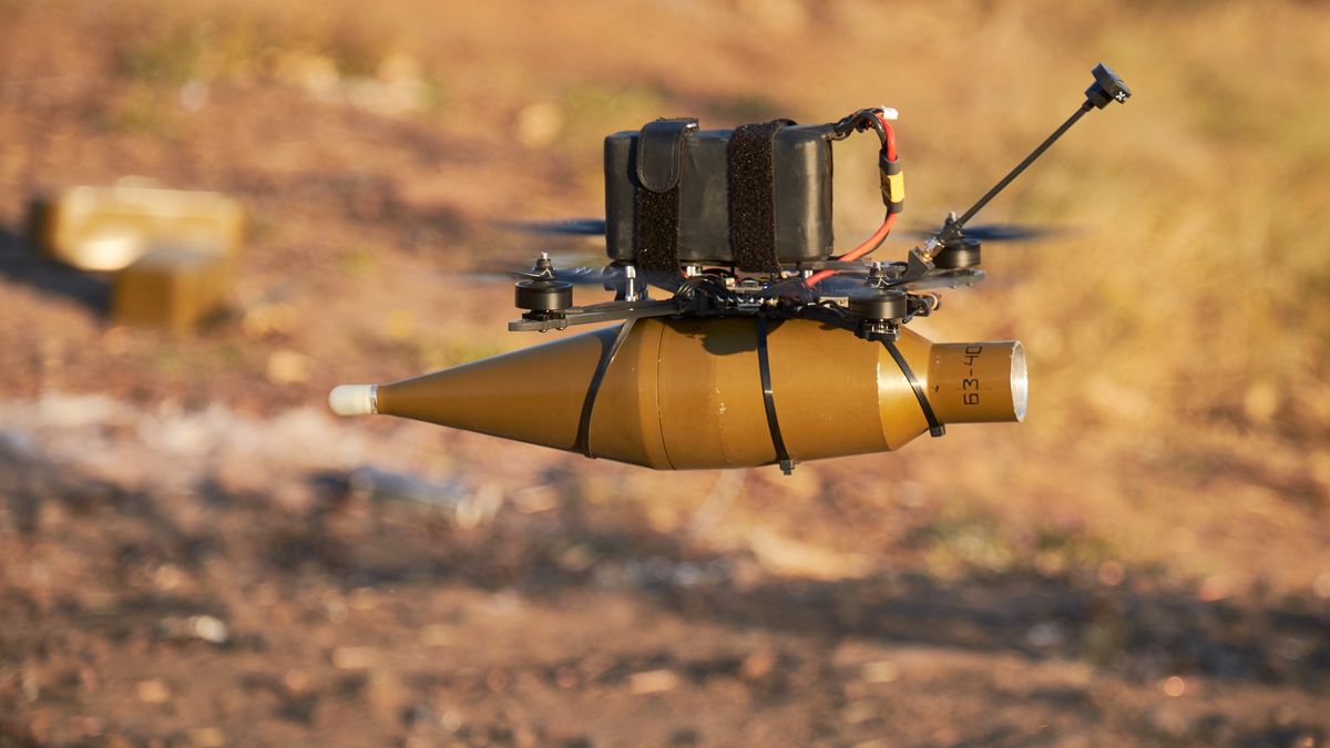 Ukraińskie drony znów zaatakowały