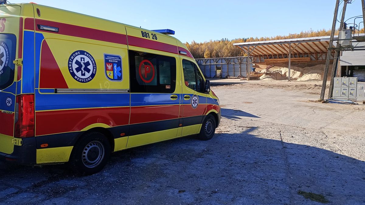 Nie żyje pracownik jednego z zakładów pracy w Podlaskiem  