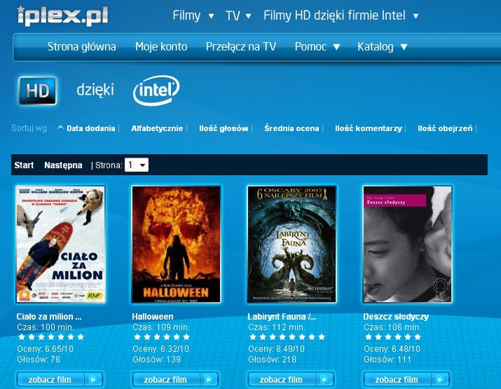 Filmy HD w Iplex.pl. Za darmo!