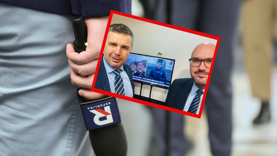 Jarosław Olechowski w TV Republika.