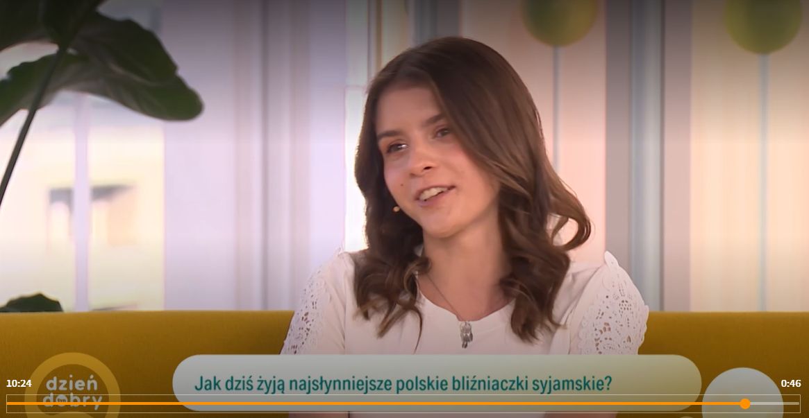 Tak wyglądają teraz siostry. (fragm. programu "Dzień Dobry TVN")
