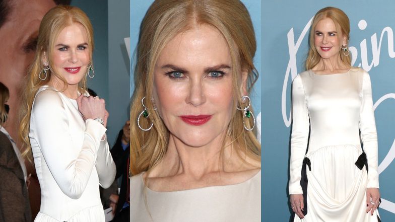Posągowa Nicole Kidman rozdaje uśmiechy na premierze filmu o Lucille Ball (ZDJĘCIA)
