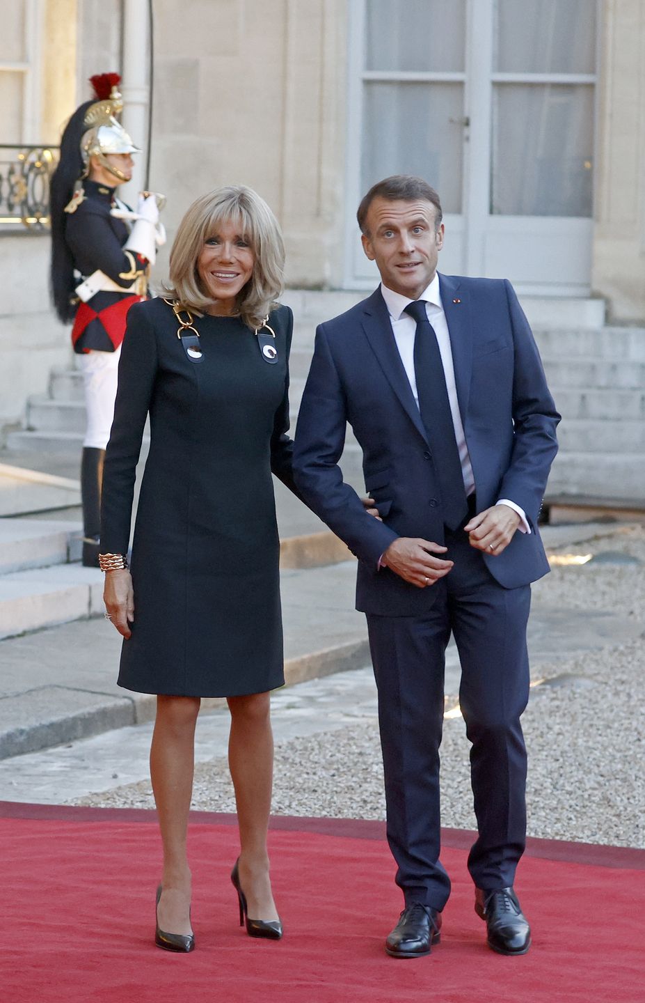 Emmanuel Macron i Brigitte Macron 