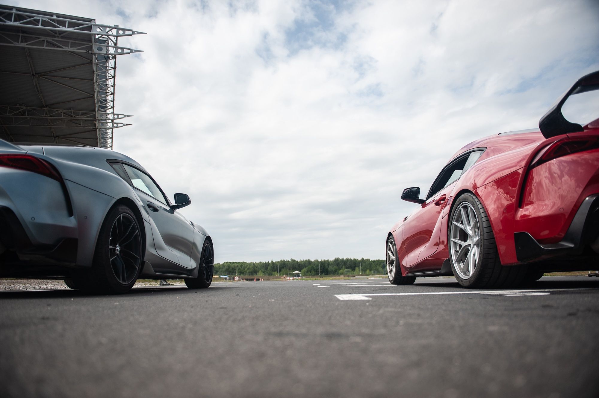 Toyoty GR na torze Słomczyn