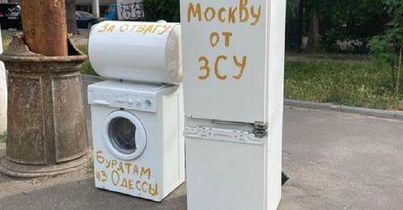 Odessa. Powstał "pomnik" grabieży Rosjan