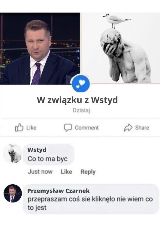 "Przepraszam, coś się klinęło"