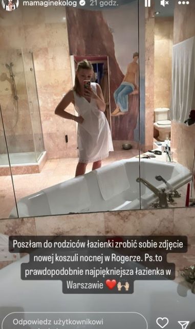 Mama Ginekolog w domu rodziców