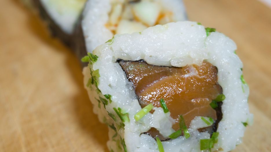 jedzenie, sushi/ ilustracja