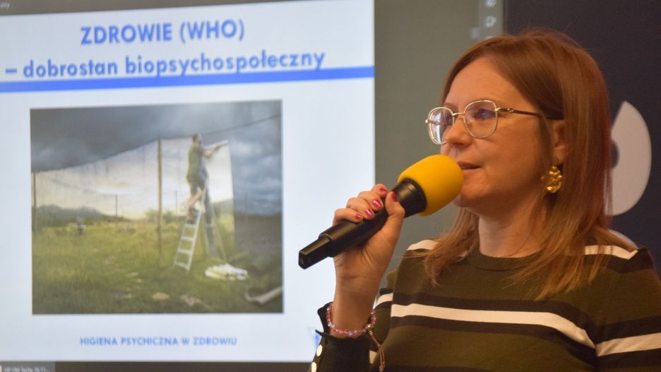 Higiena psychiczna - konferencja w Tychach. Justyna Rutkowska